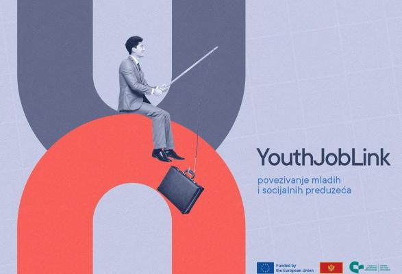 KONKURS  za pohađanje programa neformalne obuke i plaćenog radnog angažmana za teže zapošljive mlade sa teritorije Crne Gore